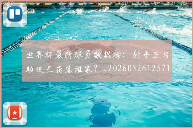 世界杯最新球员数据榜:射手王与助攻王花落谁家?_20260526125718